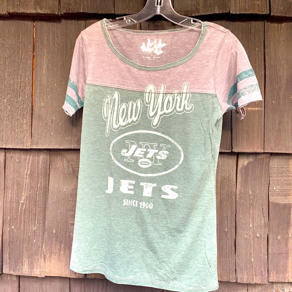 Touch by Alyssa Milano size Large NY Jets short sleeve shirt - Picture 1 of 9